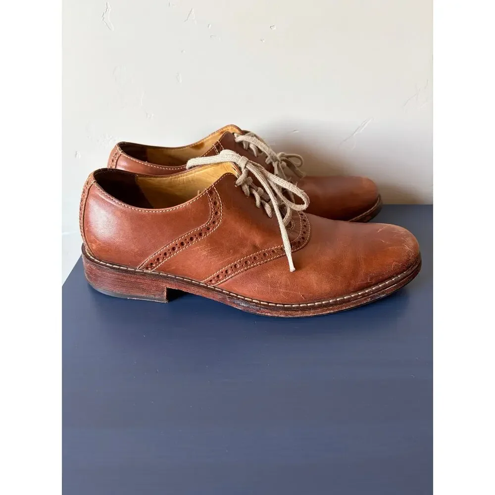 Cole Haan Mens Brown Dress Shoes- Size 10